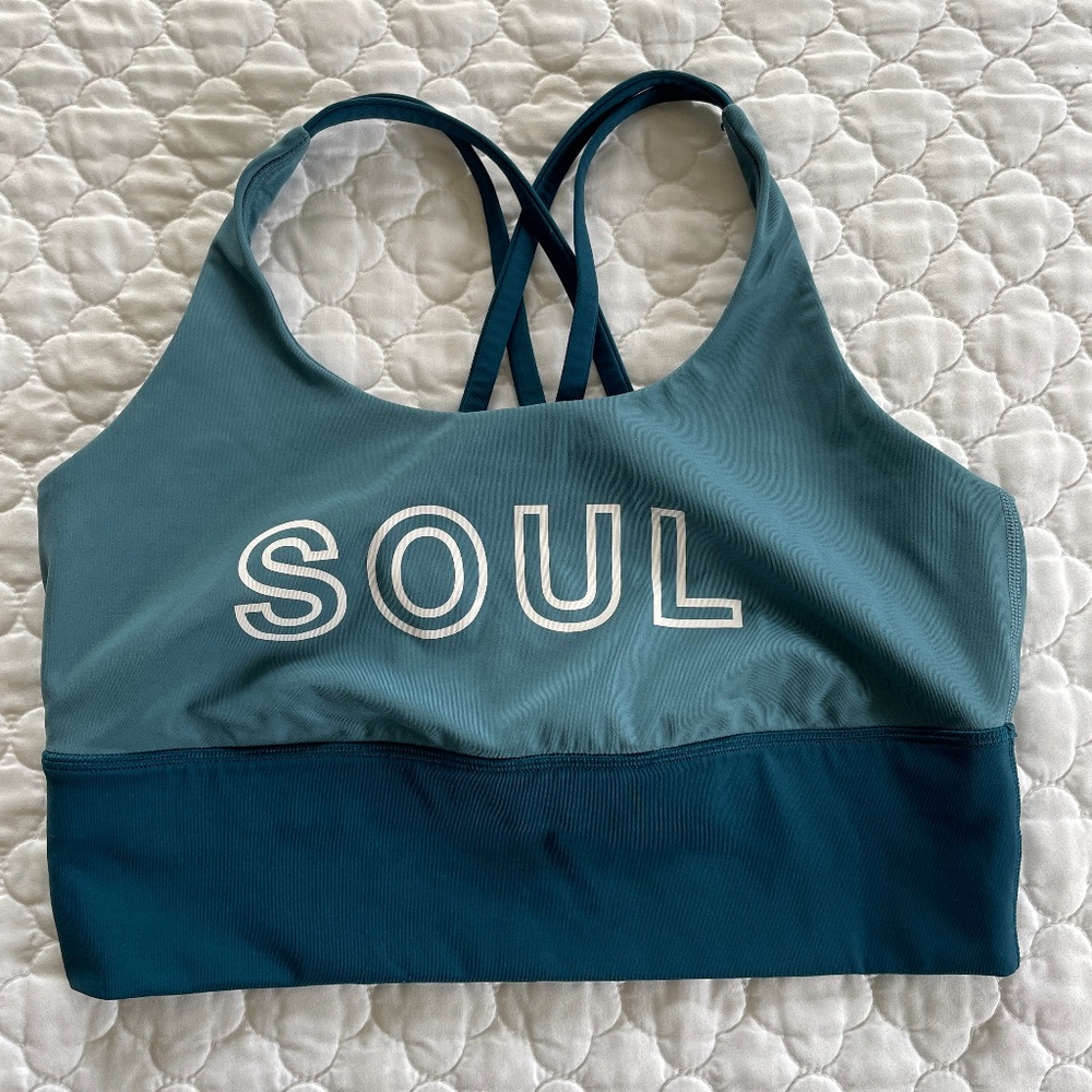 Lululemon SOUL Sports Bra Size 10 No Padding